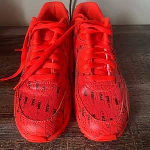 Nike air maxes orange